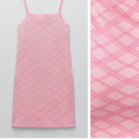 NWT Zara Knit Mini Dress - Picture 5 of 11